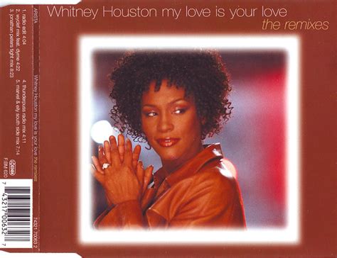 Whitney Houston My Love Is Your Love The Remixes 1999 Cd Discogs