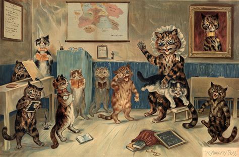 Artwork Of The Week Louis Wains Cats The 8 Percent
