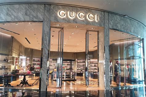 View Of Gucci Store In Iconsiam Mall Gucci Is An Italian Luxury Brand