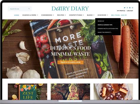 Dairy Diary Website On Macbook Dairy Diary