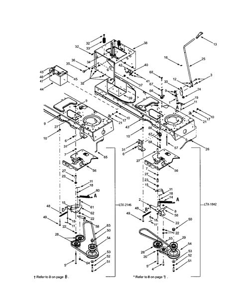 Craftsman Ltx 1000 Parts Diagram Wiring Diagram Pictures