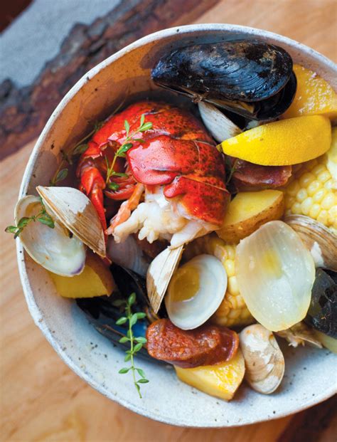 Add melted butter (cooled), milk, eggs and salt to yeast mixture. Traditional Backside Clambake with Lobster Recipe | Edible ...