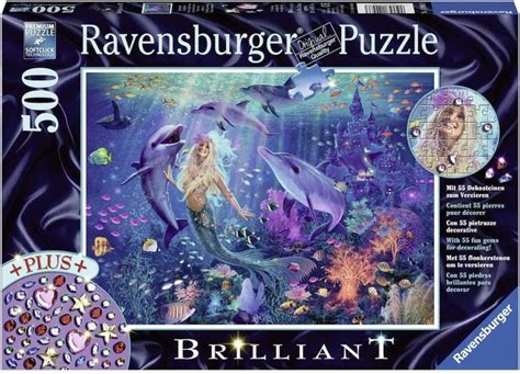 Brilliant Mermaid Puzzle 500 Piece Ravensburger Puzzle Palace Aust
