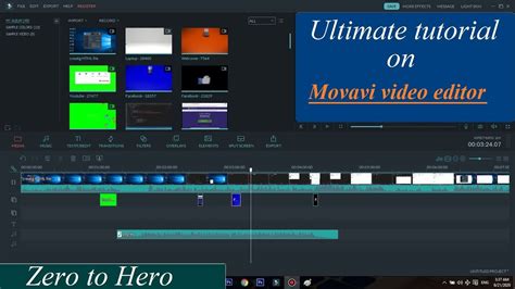 Complete Movavi Video Editing Tutorial For Absolute Beginners Hindi