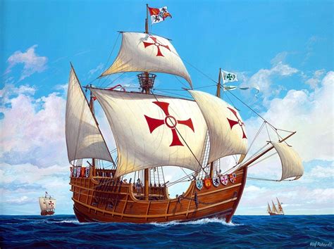 Los Cuatro Caballeros Barcos De Cristobal ColÓn