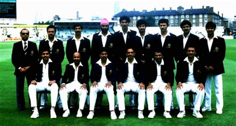 Former indian cricket captain kapil dev's 175 runs in 138 ball, 1983 world cup ind vs zim. In History of Cricket - 1983 Cricket World Cup Win By ...
