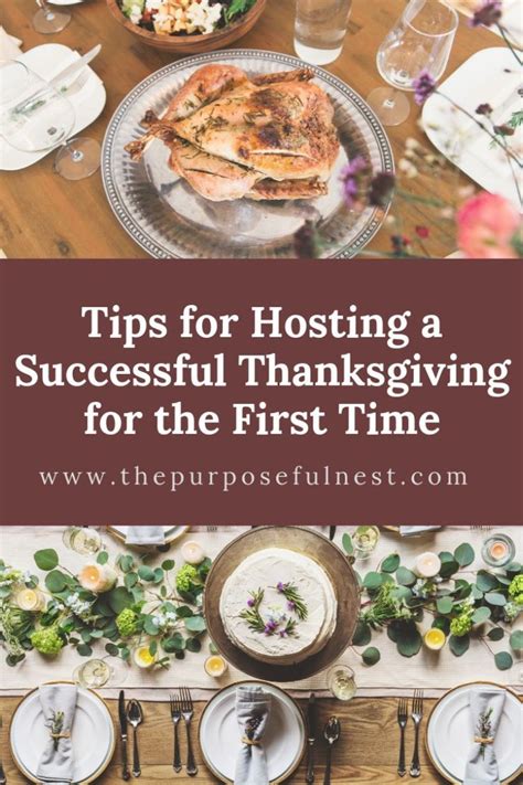 Is this your first time hosting thanksgiving? Tips For Hosting Thanksgiving for the First Time | Hosting ...