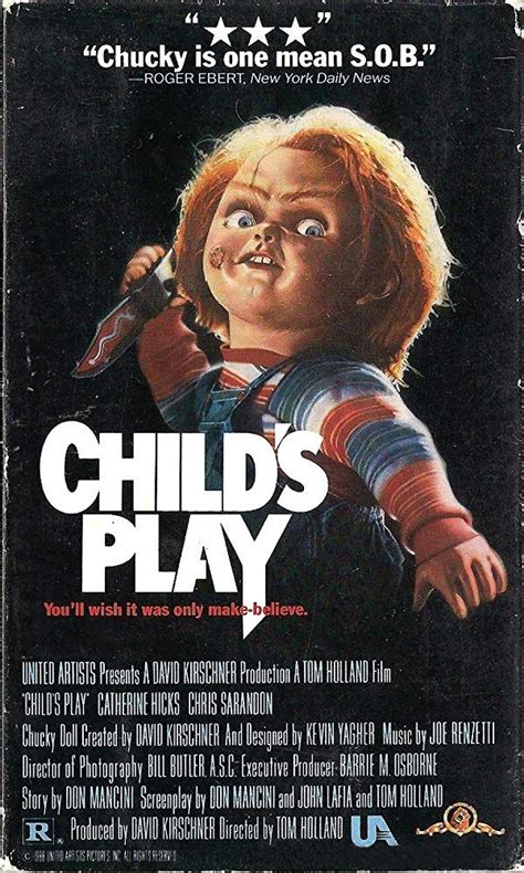 Childs Play 1988 Classic Horror Movies Posters Horror Posters