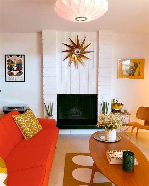 Ideas For Mid Century Modern Living Room Pics Wallpap
