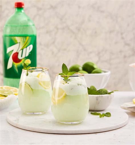 7up Winter Mint Punch Recipe 7up®