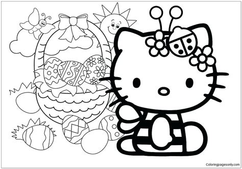 26 Best Ideas For Coloring Hello Kitty Easter Egg Coloring Pages