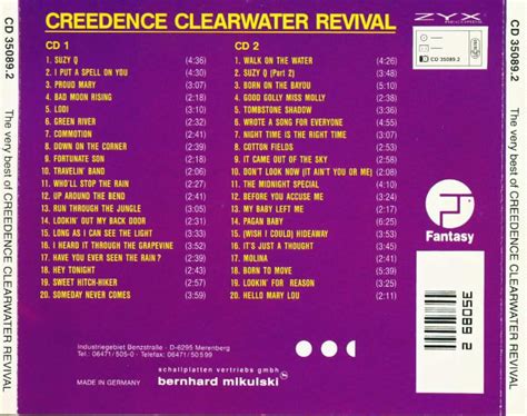 Creedence clearwater revival — hello mary lou (best of 2008). EL RINCON DE LUIS: CREEDENCE CLEARWATER REVIVAL - THE VERY ...