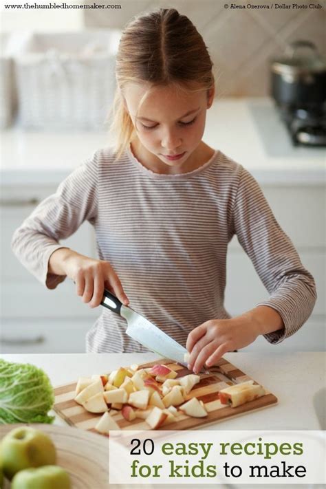 Keep this list handy, to make mornings a breeze. 20 Easy Recipes for Kids to Make | Easy meals for kids ...