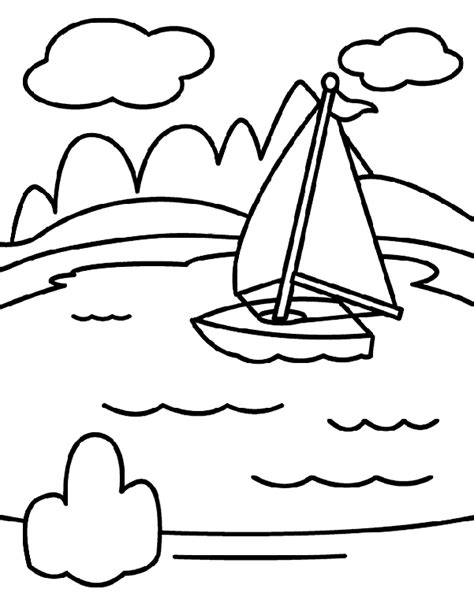 Desenho De Barco No Lago Para Colorir Tudodesenhos Porn Sex Picture