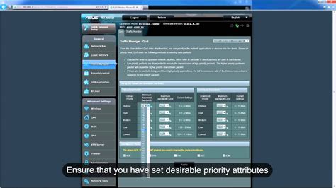 Asus Router Quick How To Optimize Network Traffic With Qos Youtube