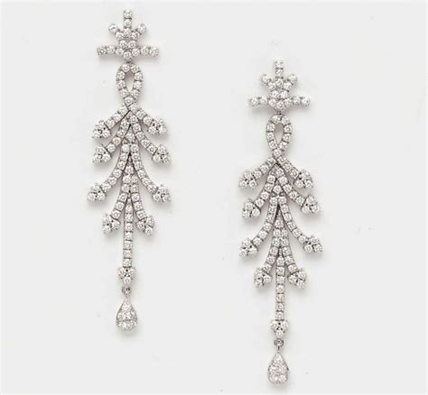 Fountain Earrings By Sampat Jewelers Inc