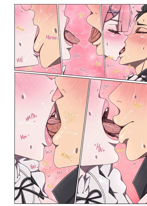 Rule 34 Fenqury Kissing Lips Maid Maid Uniform Natsuki Subaru Ram Re