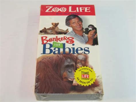 Sealed Zoo Life With Jack Hanna Bonkers For Babies Vhs Tape 1997