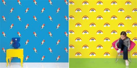 Colorful Wallpaper For Kids Room Designs From Wall Candy Arts