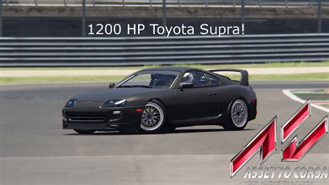 1200 HP Toyota TRD Supra Assetto Corsa Mod YouTube
