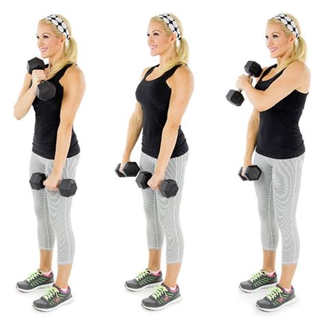 5 Essential Moves For Shapely Biceps Exercise Arm Workout Fitness Body