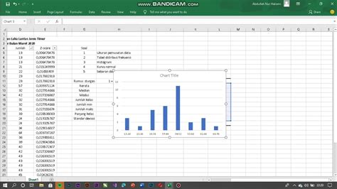 Tutorial Penggunaan Microsoft Excel Untuk Menghitung Dan Mencari Data Statistik Deskriptif