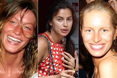 See What The Worlds Hottest Supermodels Look Like Without Makeup 14 Pics