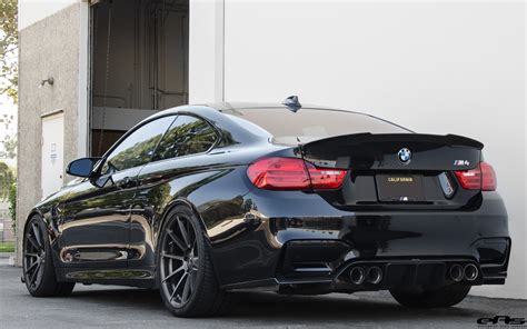 Blacked Out Bmw M4 With Vorsteiner Aero Parts And Custom Wheels