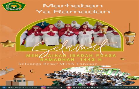 Marhaban Ya Ramadhan Tahun 2022 Mts Negeri Tarakan