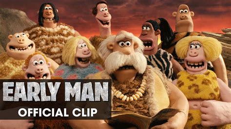 Early Man 2018 Movie Official Clip “group” Eddie Redmayne Tom