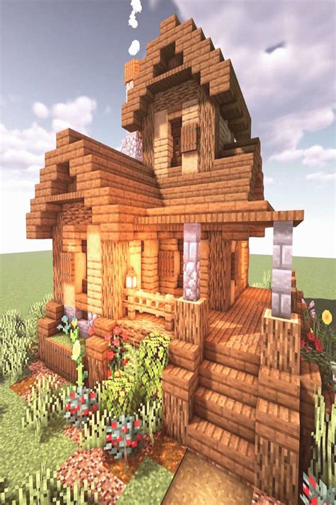 How To Build A Cute House In Minecraft