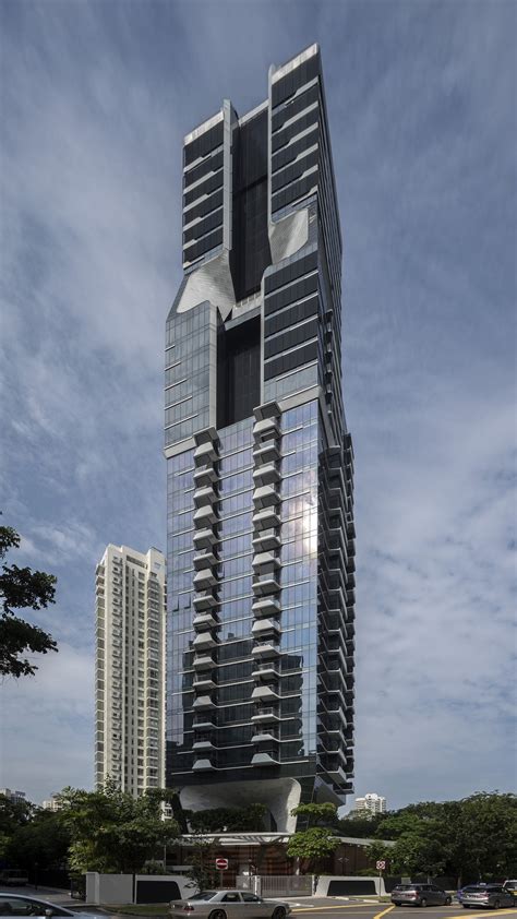 Scotts Tower Singapore By Unstudio E Architect