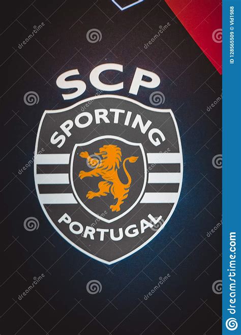 Gevestigd in de hoofdstad van portugal, een stadion waar 50.000 man in kunnen en een rijk verleden. POLTAVA, UKRAINE - October 4, 2018: Sporting Lissabon Logo ...