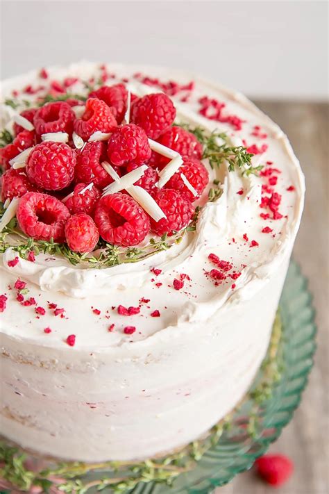 White Chocolate Raspberry Cake Liv For Cake