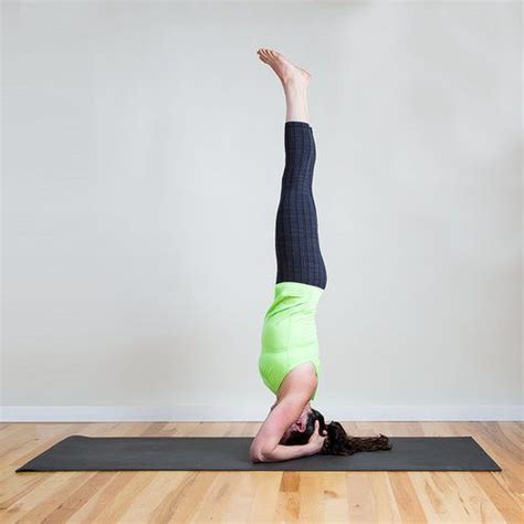Handstand Facing The Wall Yoga Poses Handstand Yoga Sequences