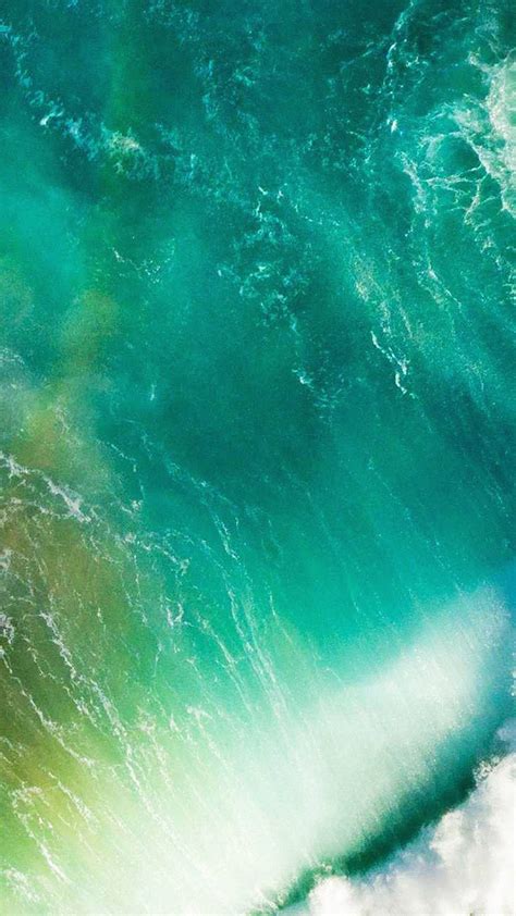 1080x1920 Apple Computer Ios9 Original Official Wave For Iphone 6