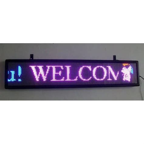 Welcome Led Display Board At Rs 650square Feet Light Emitting Diode