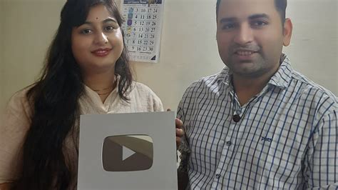 Sakshi Ka Silver Play Button Akhir Aa Gya 😊😊sakshisanad Sanadsakshi