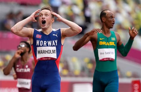 Watch Karsten Warholm Shatters World Record In Mens 400 Meter Hurdles