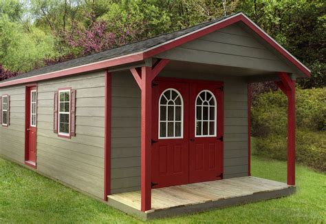 Storage sheds make life easy for a homeowner seeking added storage space for tools, garden equipment, lawn mowers, motorcycles, lawn decorations, and more. Man Cave Shed | Dakota Storage Buildings