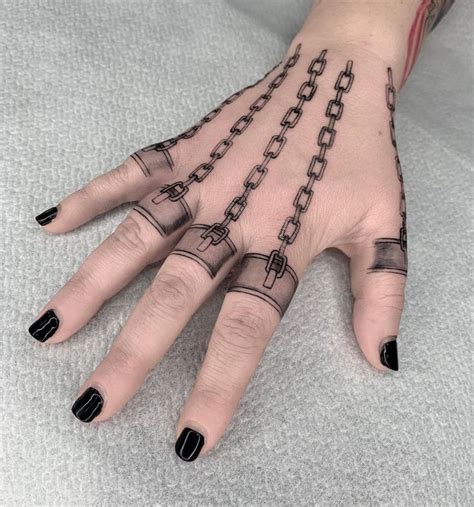 Share 88 About Hand Chain Tattoo Latest Indaotaonec