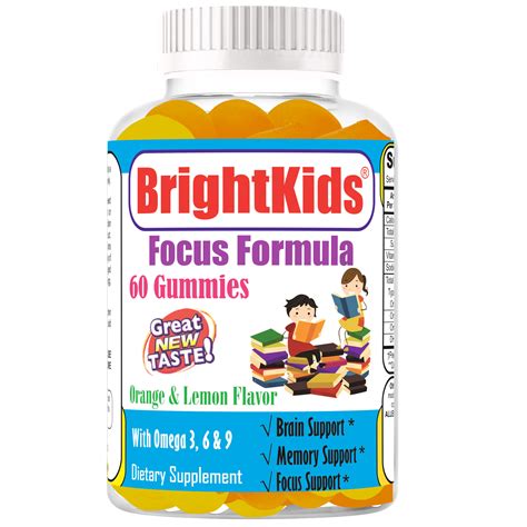 BRIGHTKIDS- LIQUID BRAIN FOCUS SUPPLEMENTS FOR KIDS - BRIGHTKIDS