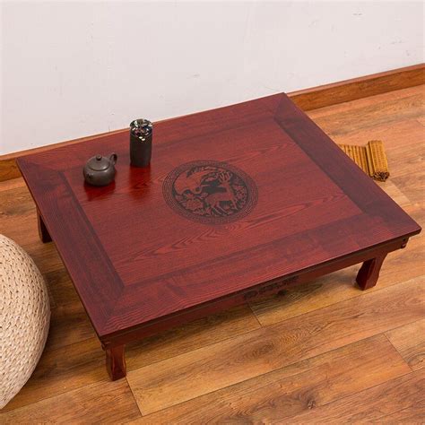 80x60cm Rectangle Korean Table Legs Foldable Living Room
