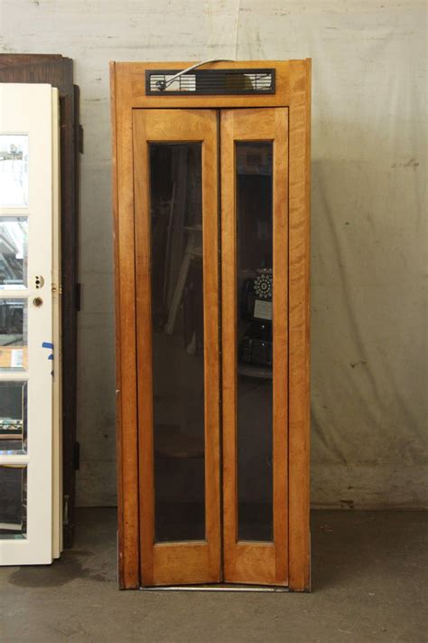 1950s Wooden Phone Booth With Rotary Dial Phone For Sale At 1stdibs