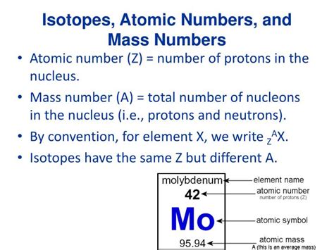 Ppt Isotopes Atomic Numbers And Mass Numbers Powerpoint