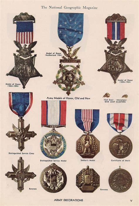 Unique Military Medals Chart In 2020 Military Decorations Military