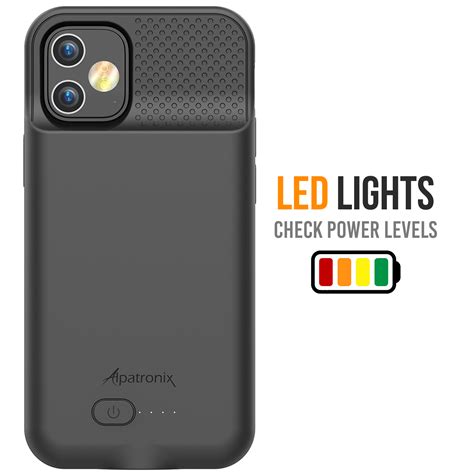 Alpatronix Iphone 12 Iphone 12 Pro Battery Case With Wireless Chargi