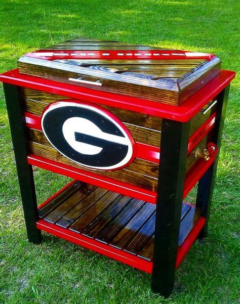 A wide variety of free standing deck options are available to you, such as project solution capability, design style, and warranty. Standing Cooler Chest — King Sr. Woodworking | Wooden ...