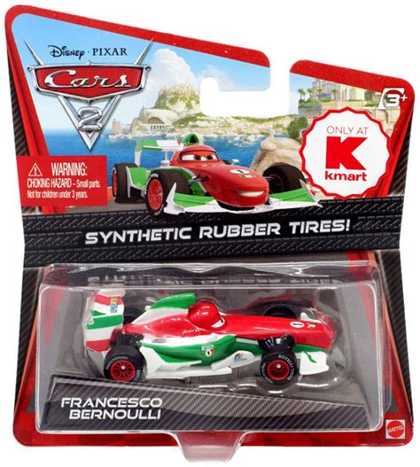 Disney Pixar Cars Cars 2 Main Series Francesco Bernoulli 155 Diecast Car Mattel Toys Toywiz