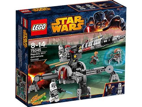 Republic Av 7 Anti Vehicle Cannon 75045 Lego Set Prices New Boxed